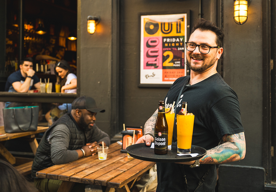 Venn Street Records Beer Garden, Clapham