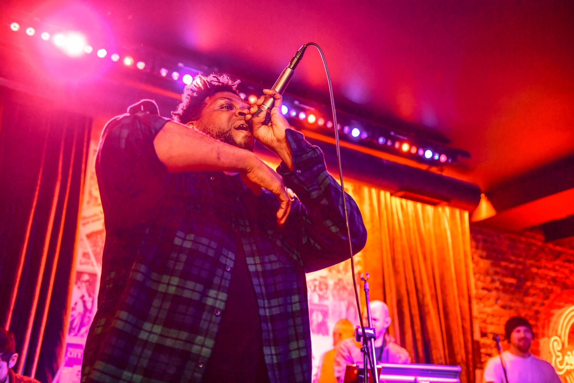 Hip Hop House Band playing live at Eastcheap Records, The City