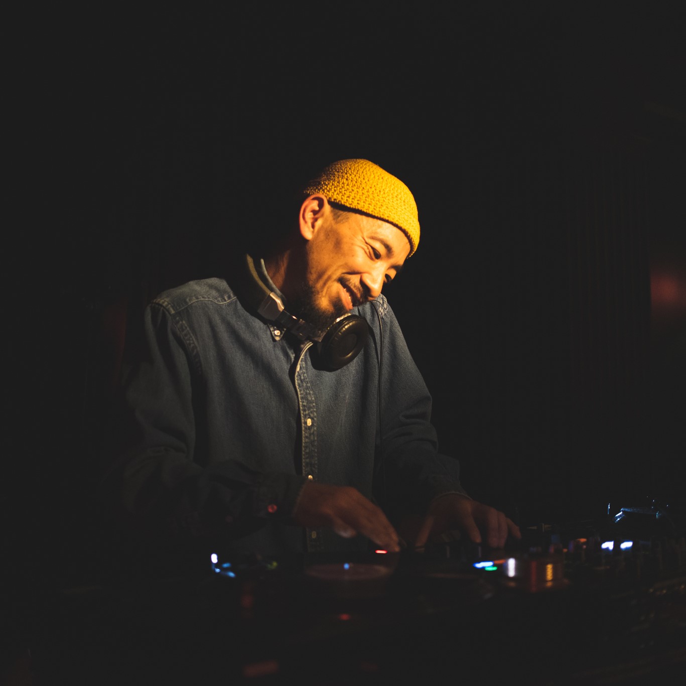 DJ Kengo San playing at Eastcheap Records
