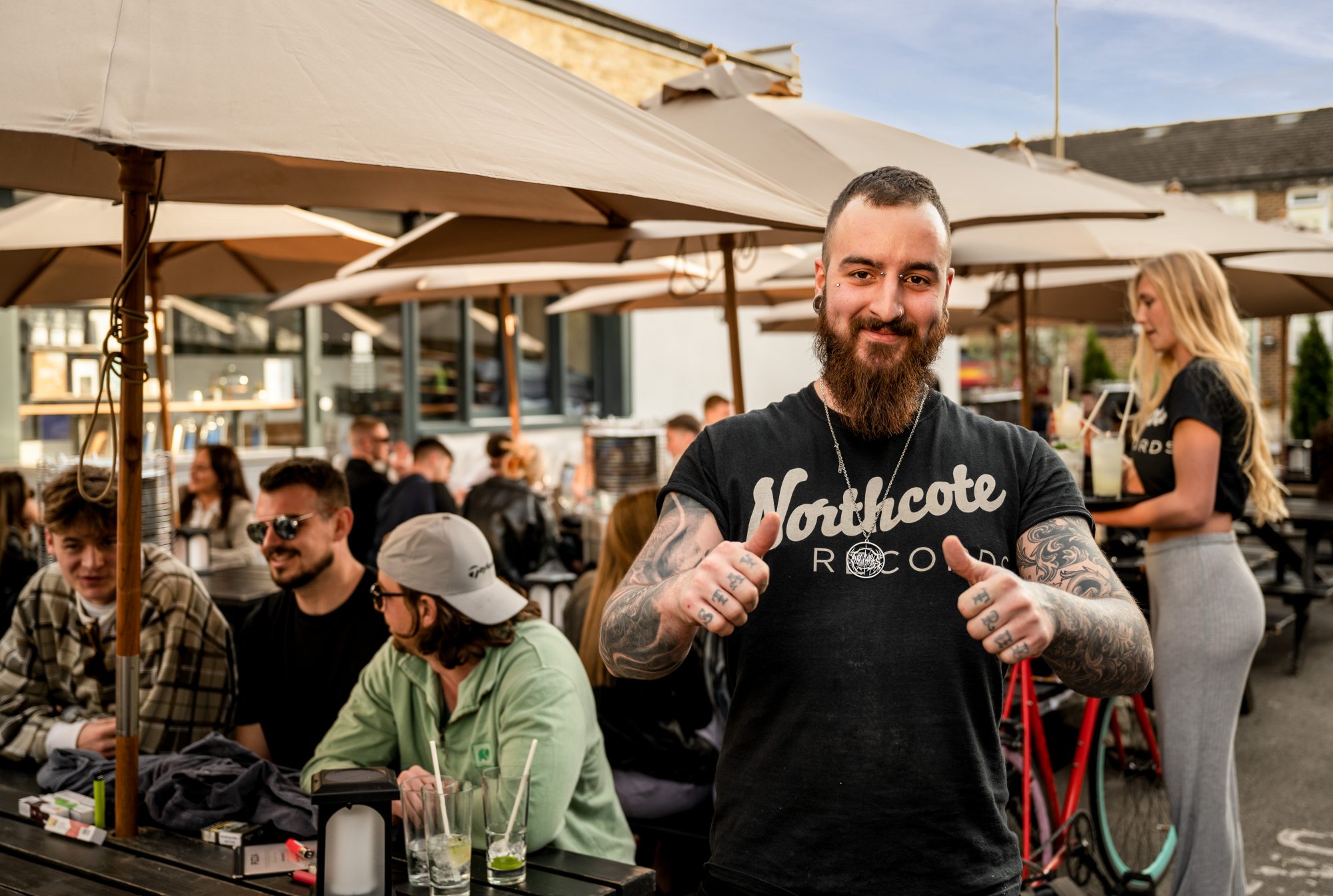 Northcote Records Beer Garden, Clapham Junction