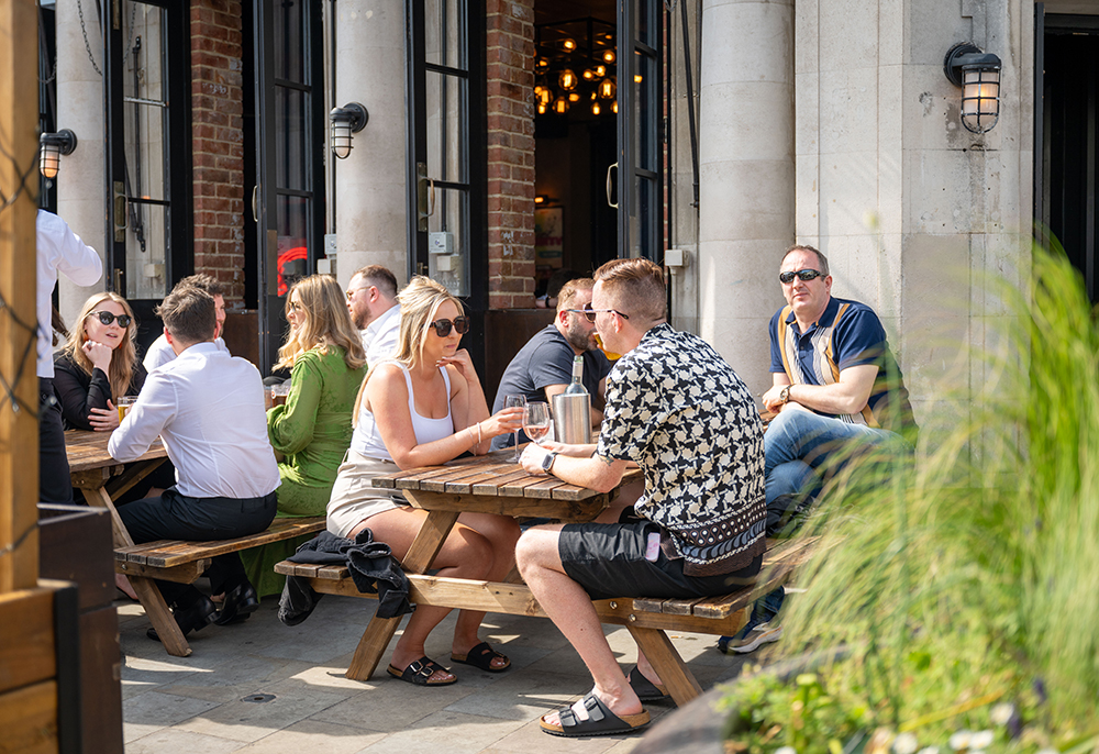 Northcote Records Beer Garden, Battersea