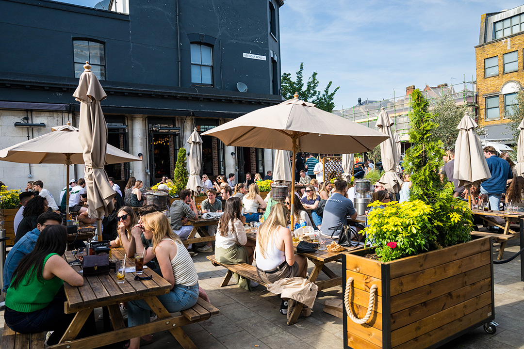 Northcote Records Beer Garden, Battersea