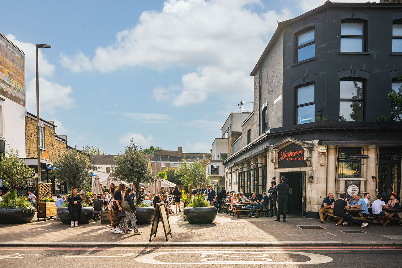 Northcote Records Beer Garden, Battersea